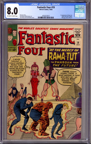 Fantastic Four Vol 1 19 CGC 8.0 (VF) (1963)