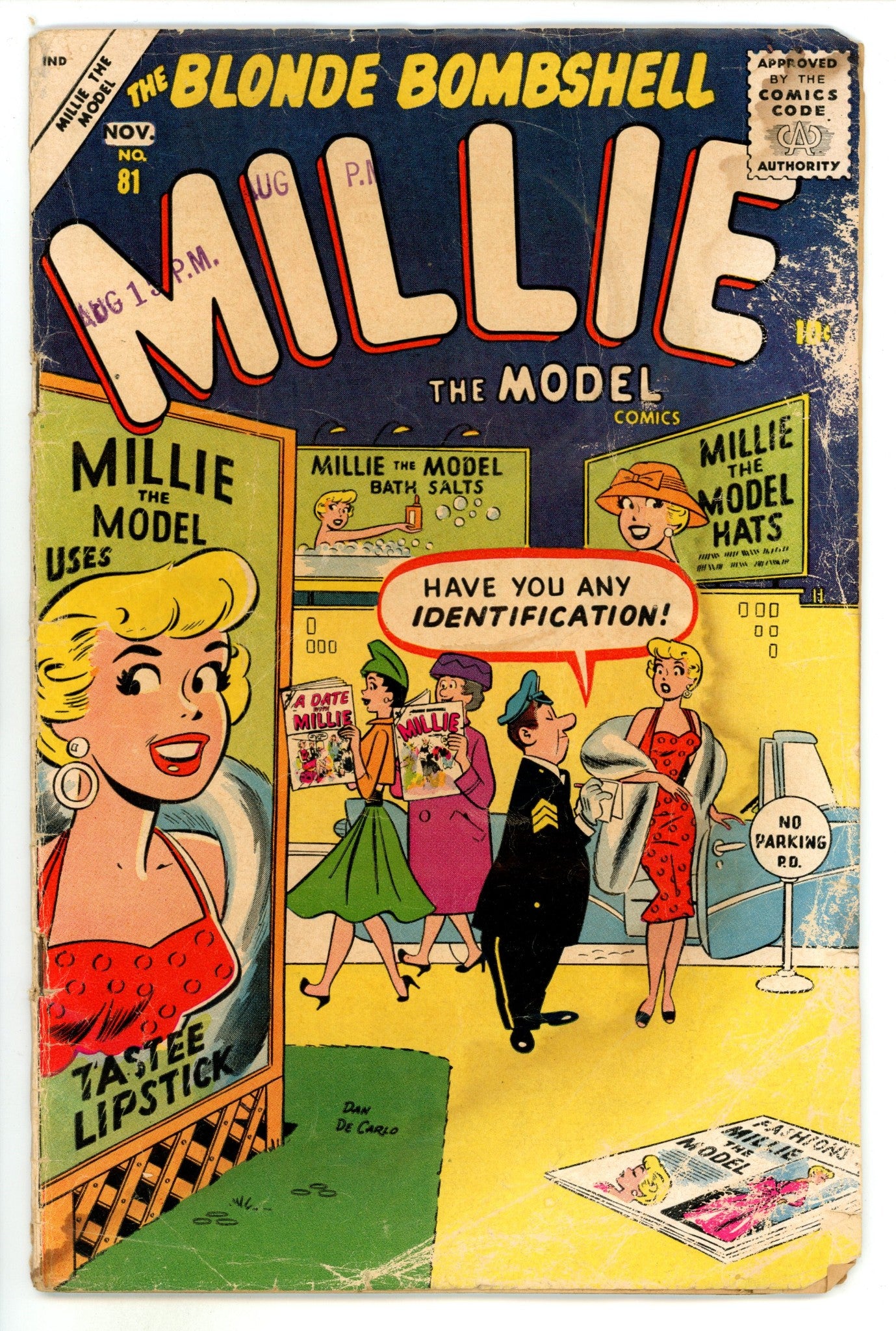 Millie the Model Comics 81 GD (2.0) (1957) 