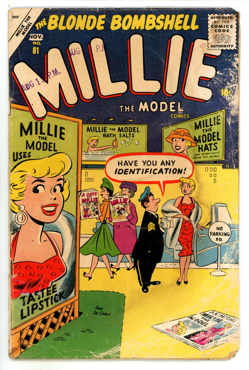 Millie the Model Comics 81 GD (2.0) (1957) 