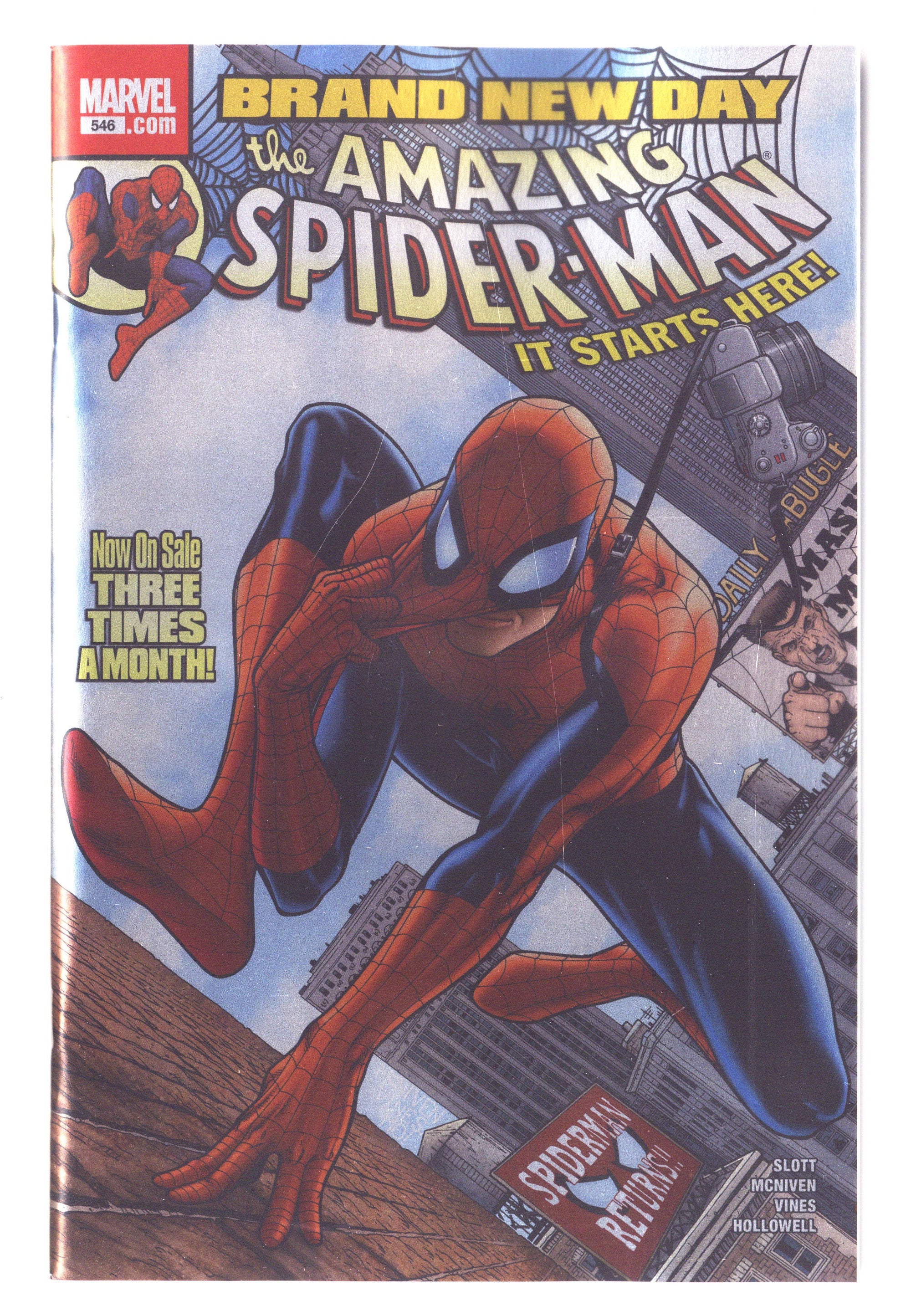 Amazing Spider-Man Vol 2 546 Mcniven Facsimile Foil Variant (2026)