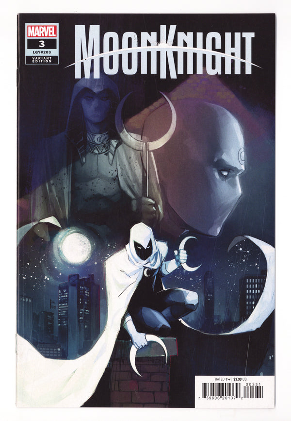 Moon Knight Vol 9 3 (203)  NM- (9.2)   (2021) Reis     Incentive Variant
