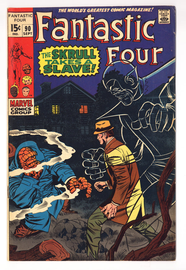 Fantastic Four Vol 1 90  FN- (5.5)   (1969)