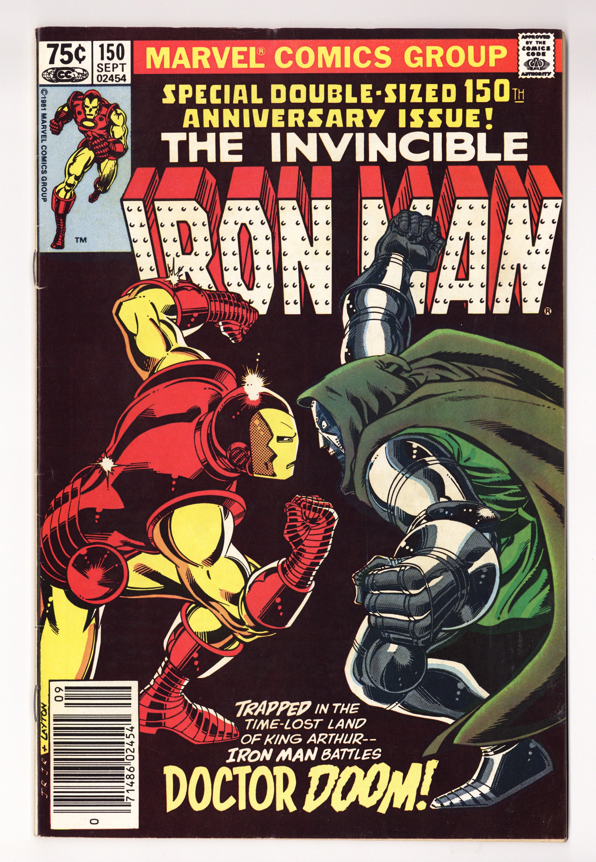 Iron Man Vol 1 150  FN+ (6.5)   (1981)     Newsstand  