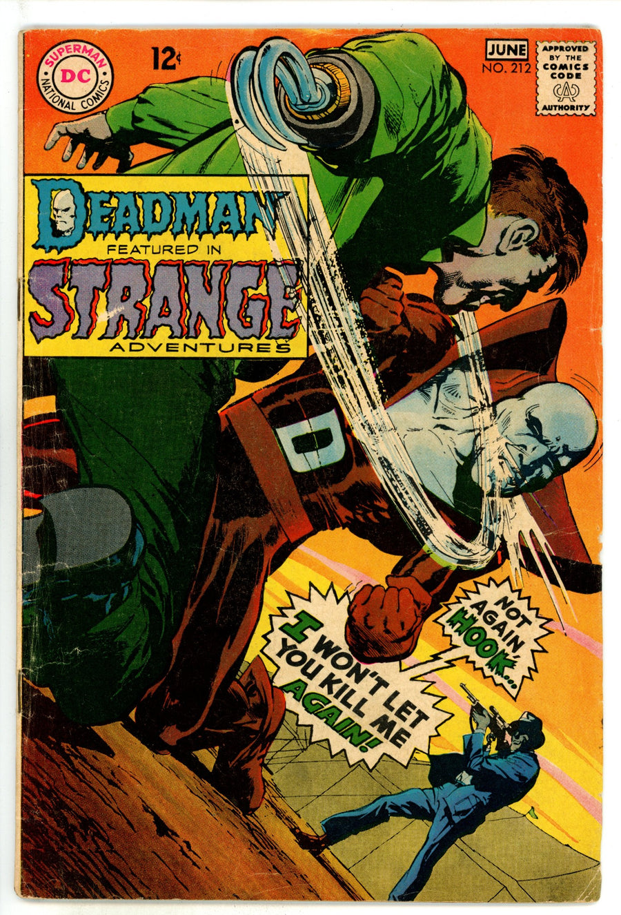 Strange Adventures Vol 1 212 GD/VG (3.0) (1968) 