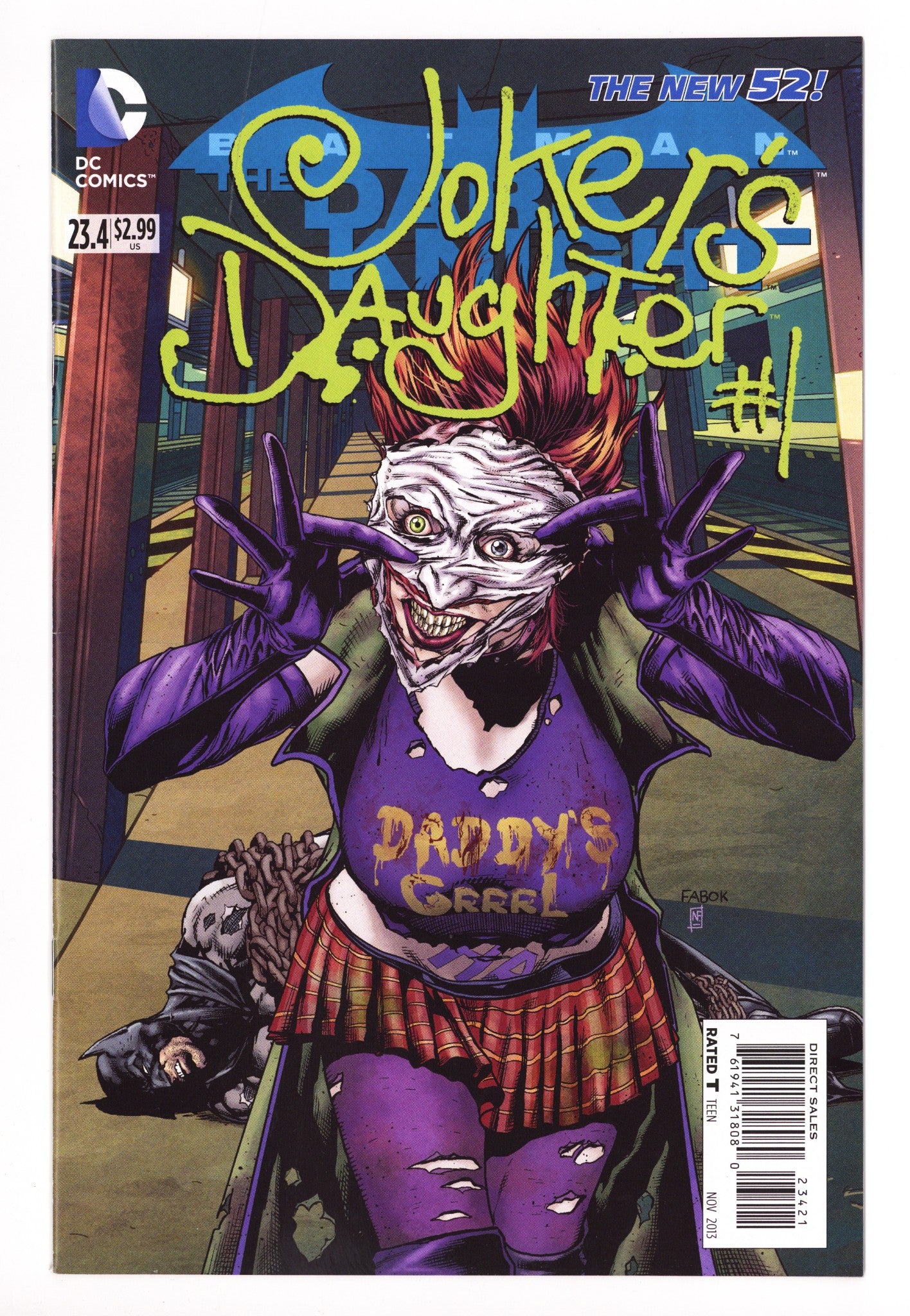 Batman: The Dark Knight Vol 2 23.4 High Grade (2013) Standard Variant 