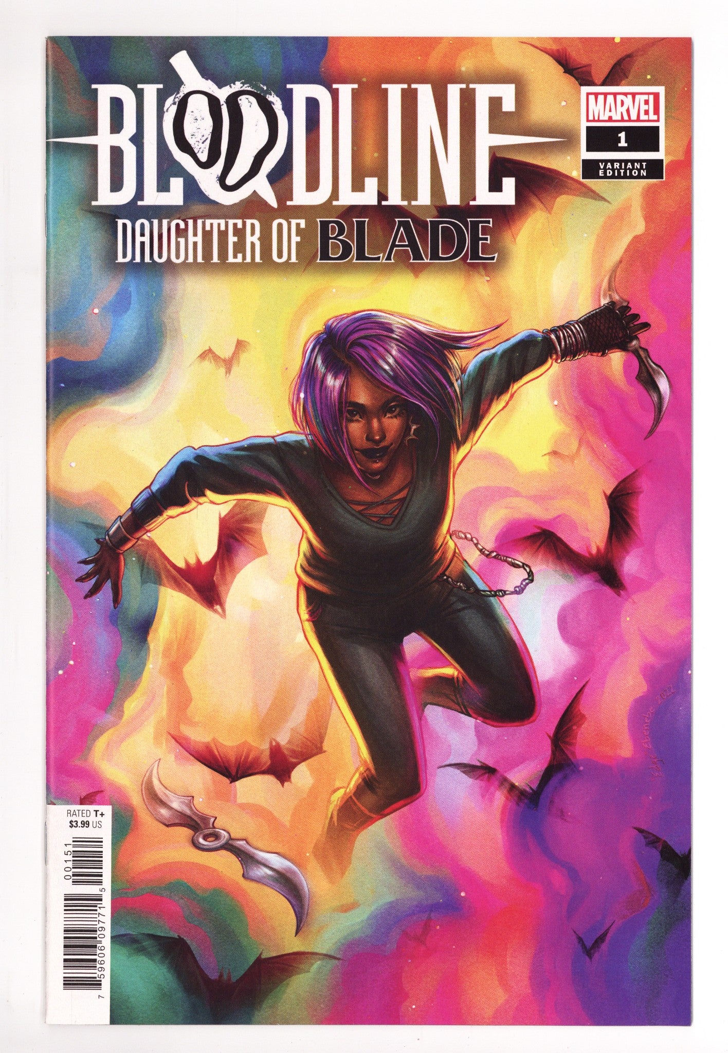 Bloodline: Daughter of Blade 1 VF/NM (9.0) (2023) Ebenebe Incentive Variant 