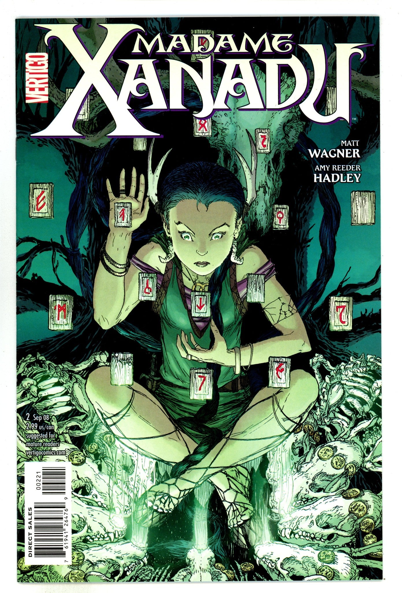 Madame Xanadu Vol 2 2 VF- (7.5) (2008) Kaluta Variant 