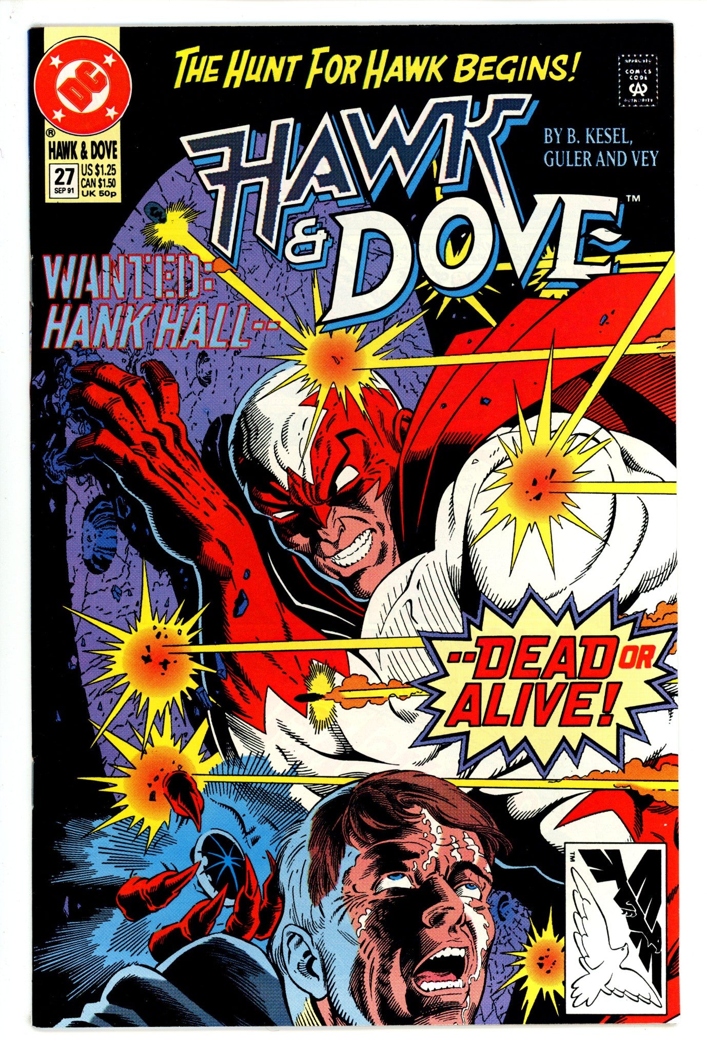 Hawk and Dove Vol 3 27 (1991)