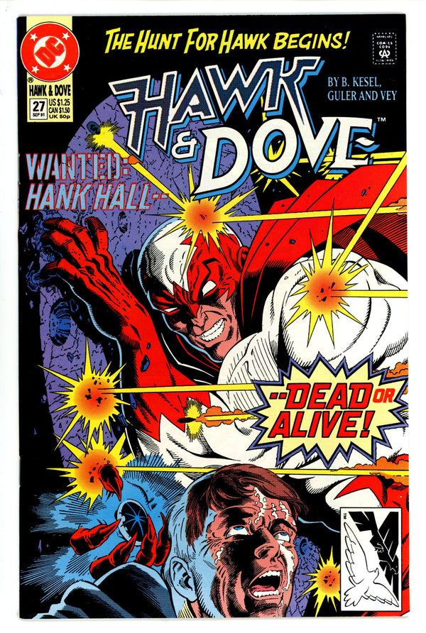 Hawk and Dove Vol 3 27 (1991)