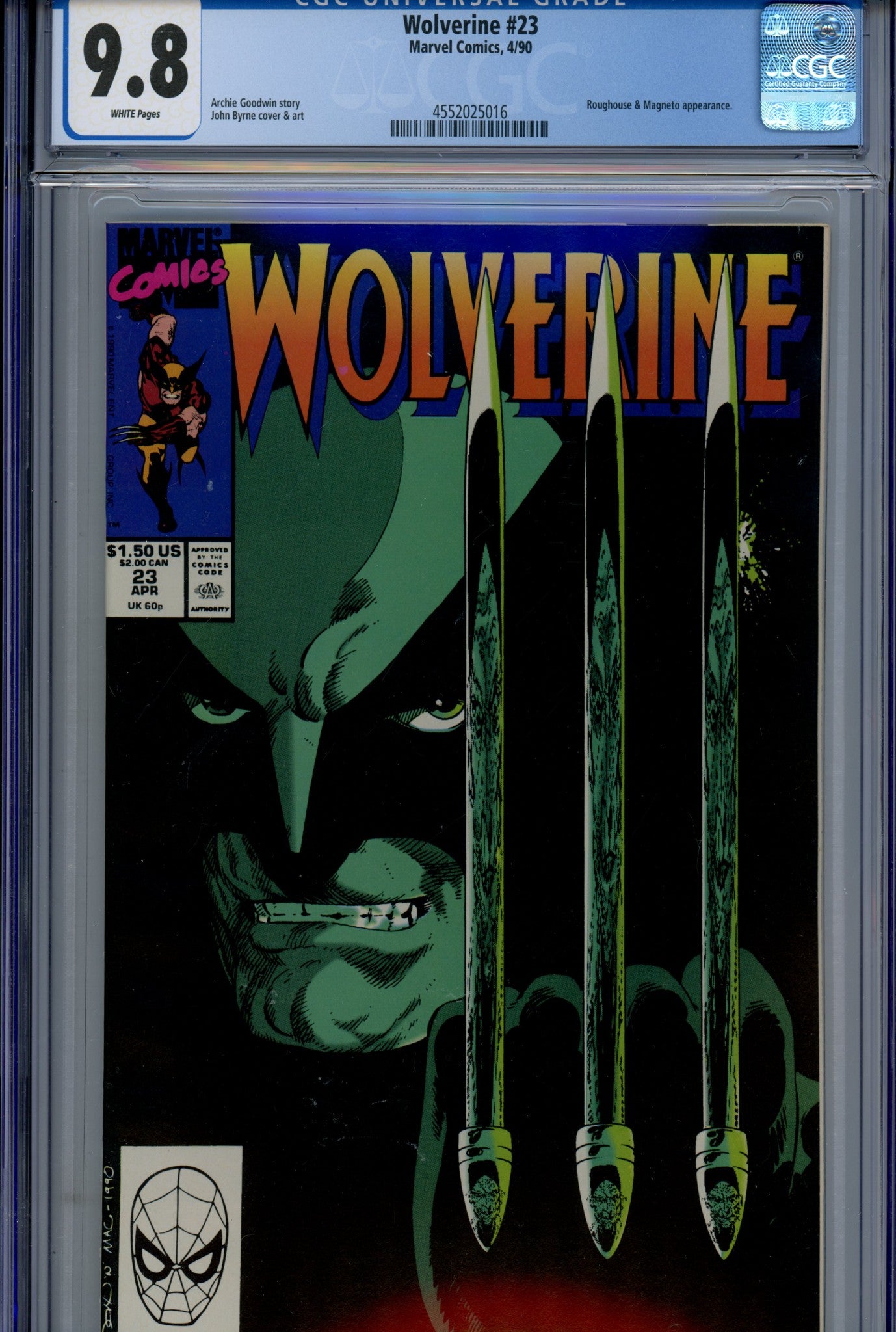 Wolverine Vol 1 23 CGC 9.8 (NM/M) (1990) 