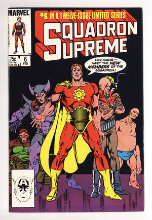 Squadron Supreme Vol 1 6 Mid Grade (1986)