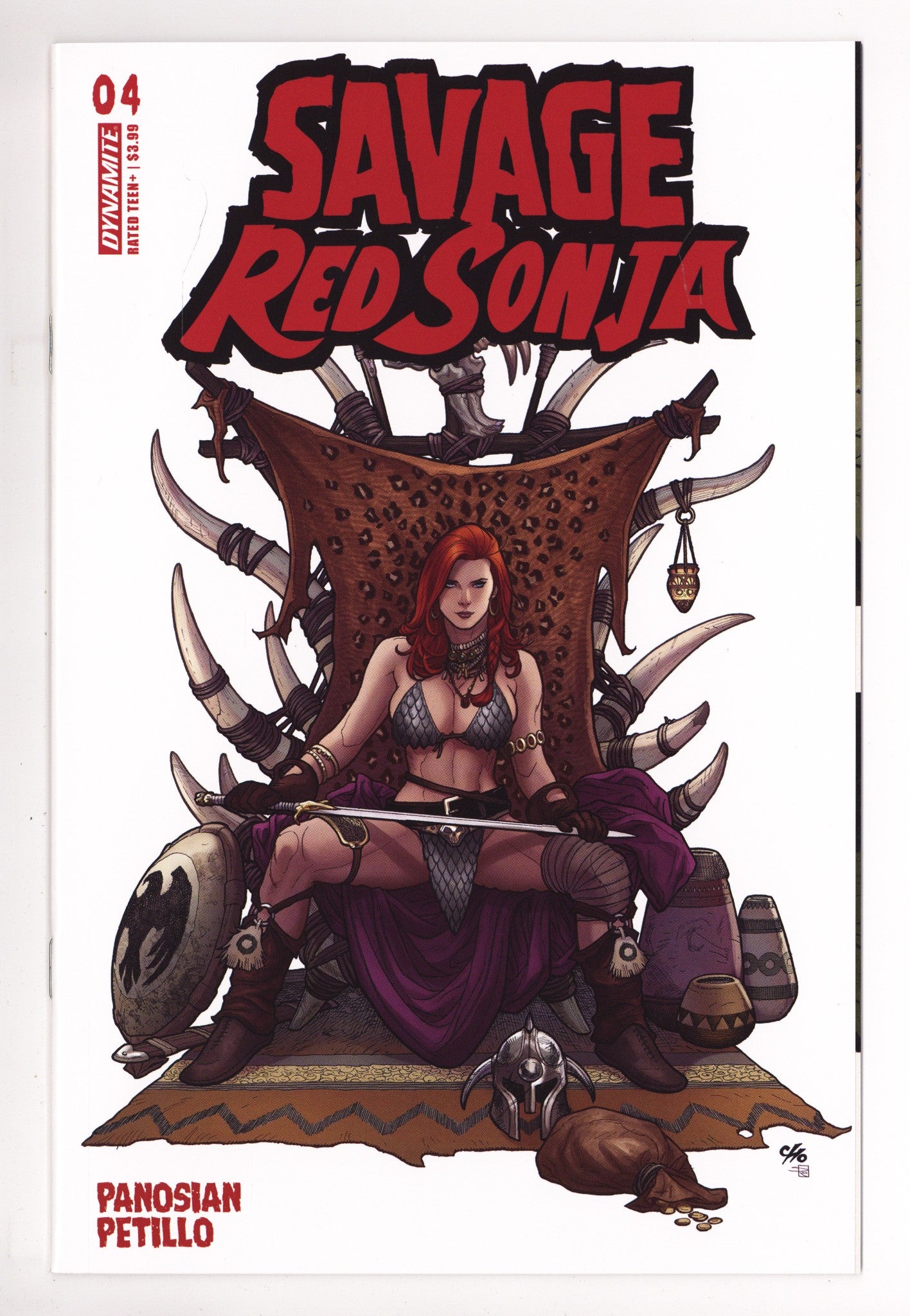 Savage Red Sonja 4 High Grade (2024) Cho Variant 