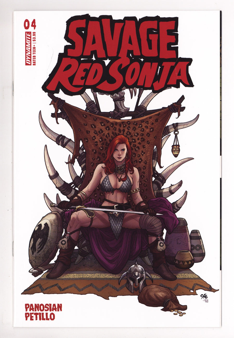 Savage Red Sonja 4 High Grade (2024) Cho Variant 