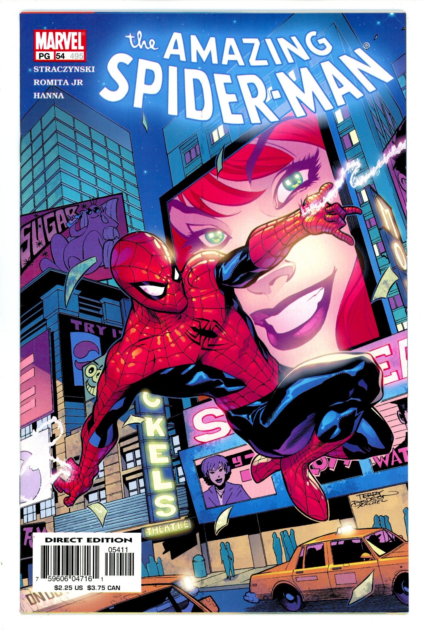 The Amazing Spider-Man Vol 2 54 (495) High Grade (2003) 