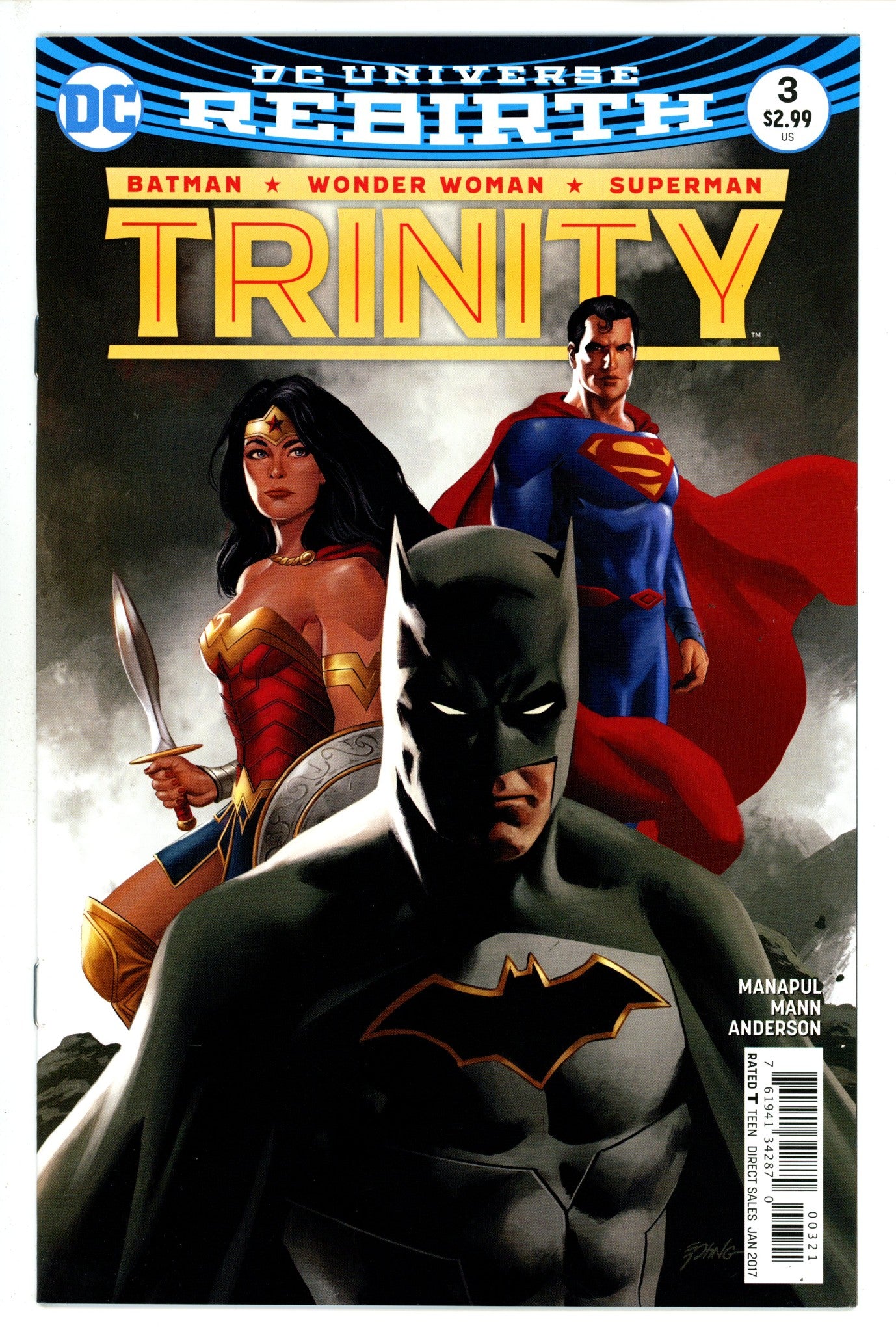 Trinity Vol 2 3 Epting Variant (2016)