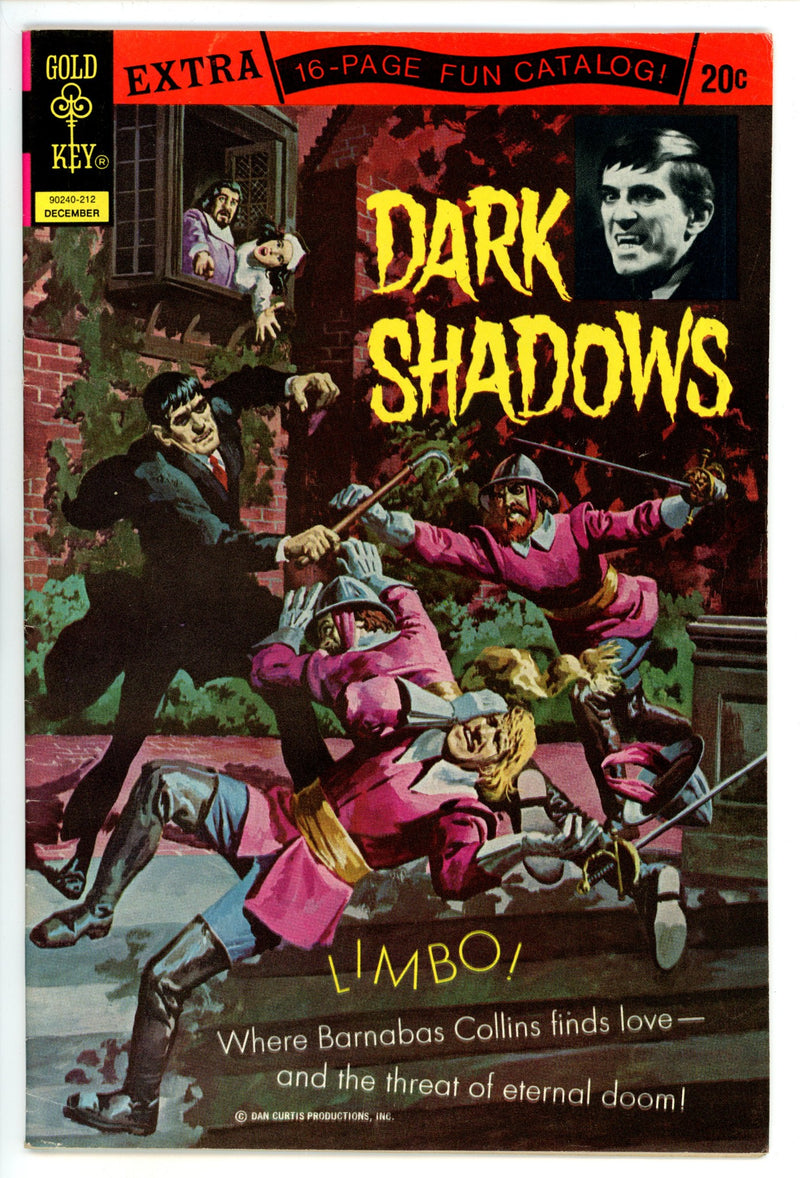 Dark Shadows 17 VG+ (4.5) 20c Variant (1972) 
