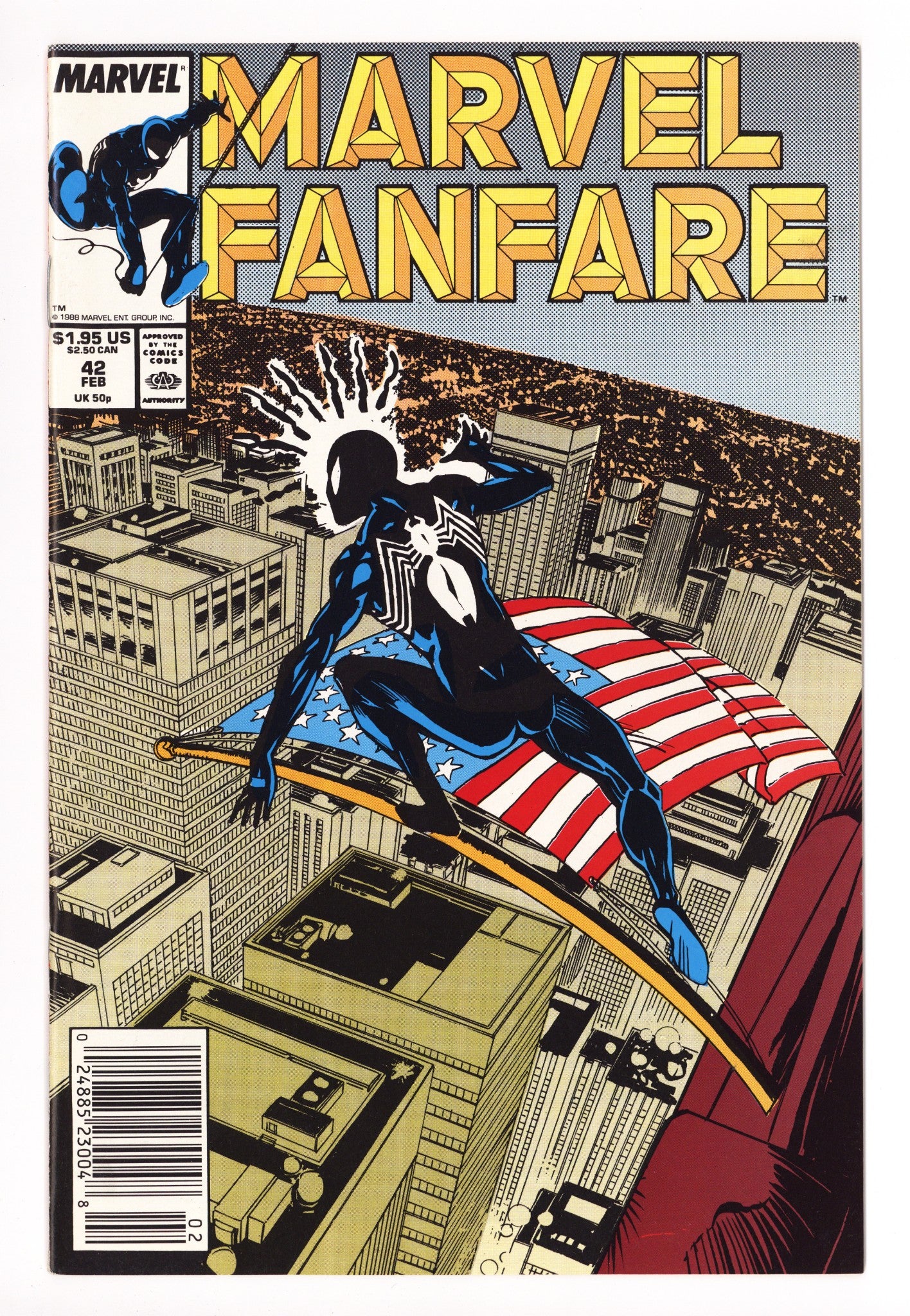 Marvel Fanfare 42 High Grade (1989) 