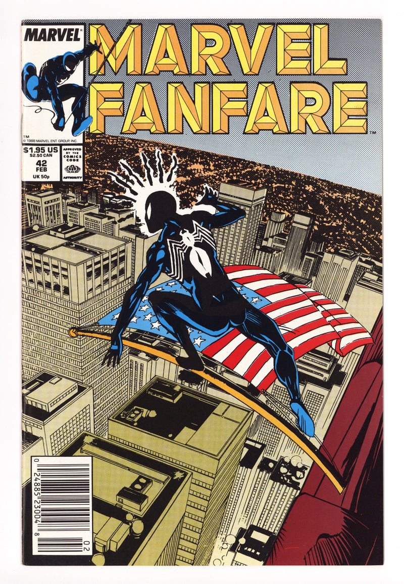 Marvel Fanfare 42 High Grade (1989) 