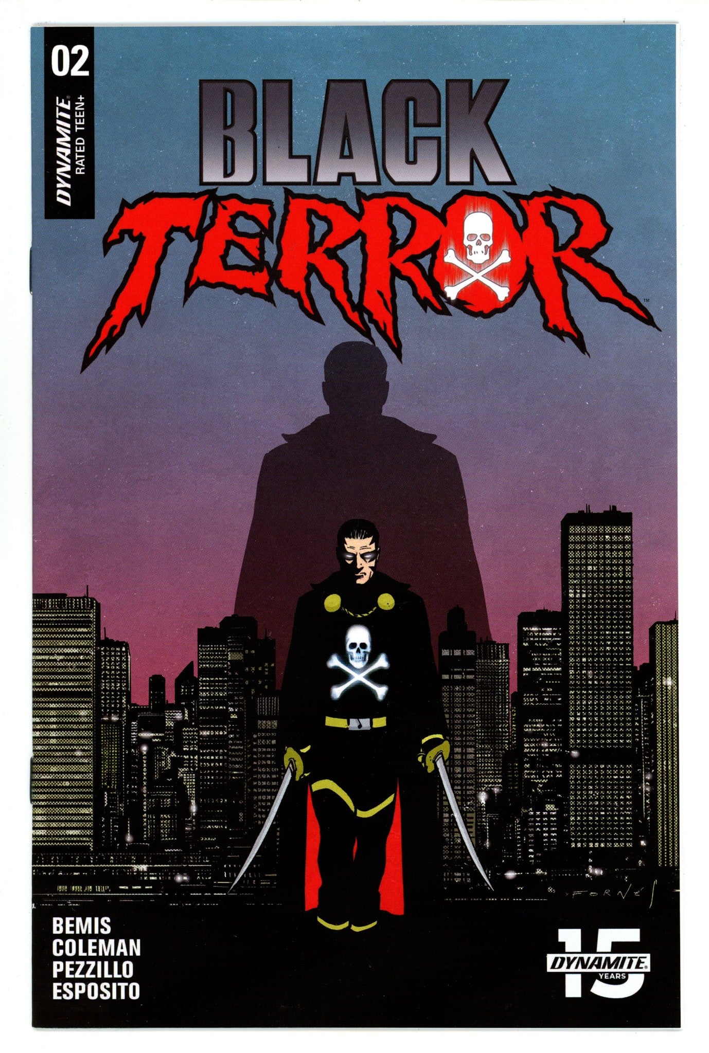 Black Terror Vol 2 2 High Grade (2019) Fornés Variant 