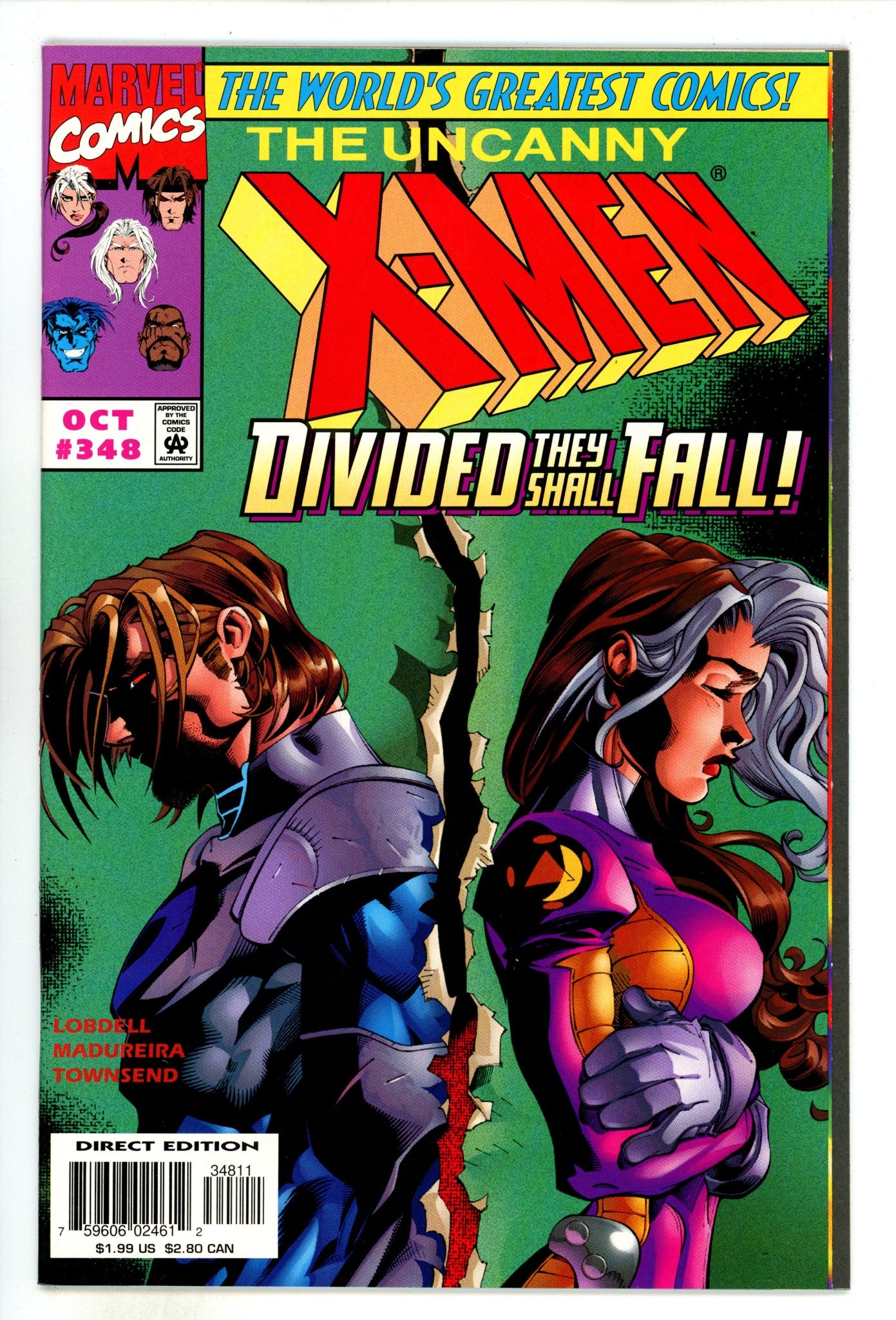 The Uncanny X-Men Vol 1 348 High Grade (1997) 