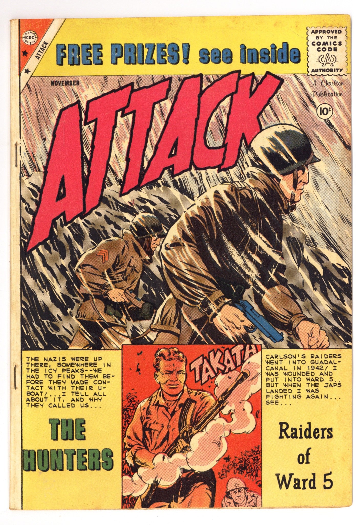 Attack   60  VG- (3.5)   (1959)        