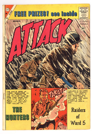 Attack   60  VG- (3.5)   (1959)