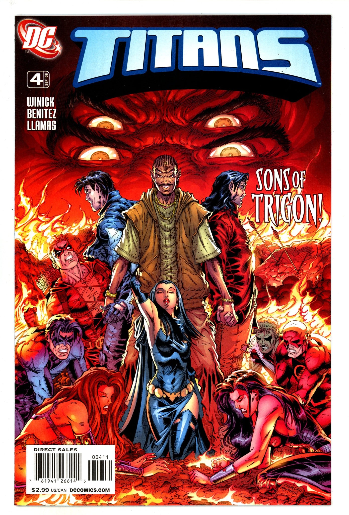 Titans Vol 2 4 High Grade (2008) 