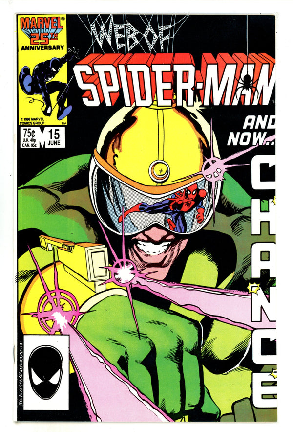 Web of Spider-Man Vol 1 15 NM- (9.2) (1986)