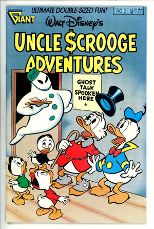Walt Disney's Uncle Scrooge Adventures 21 Canadian Variant NM- (1990)