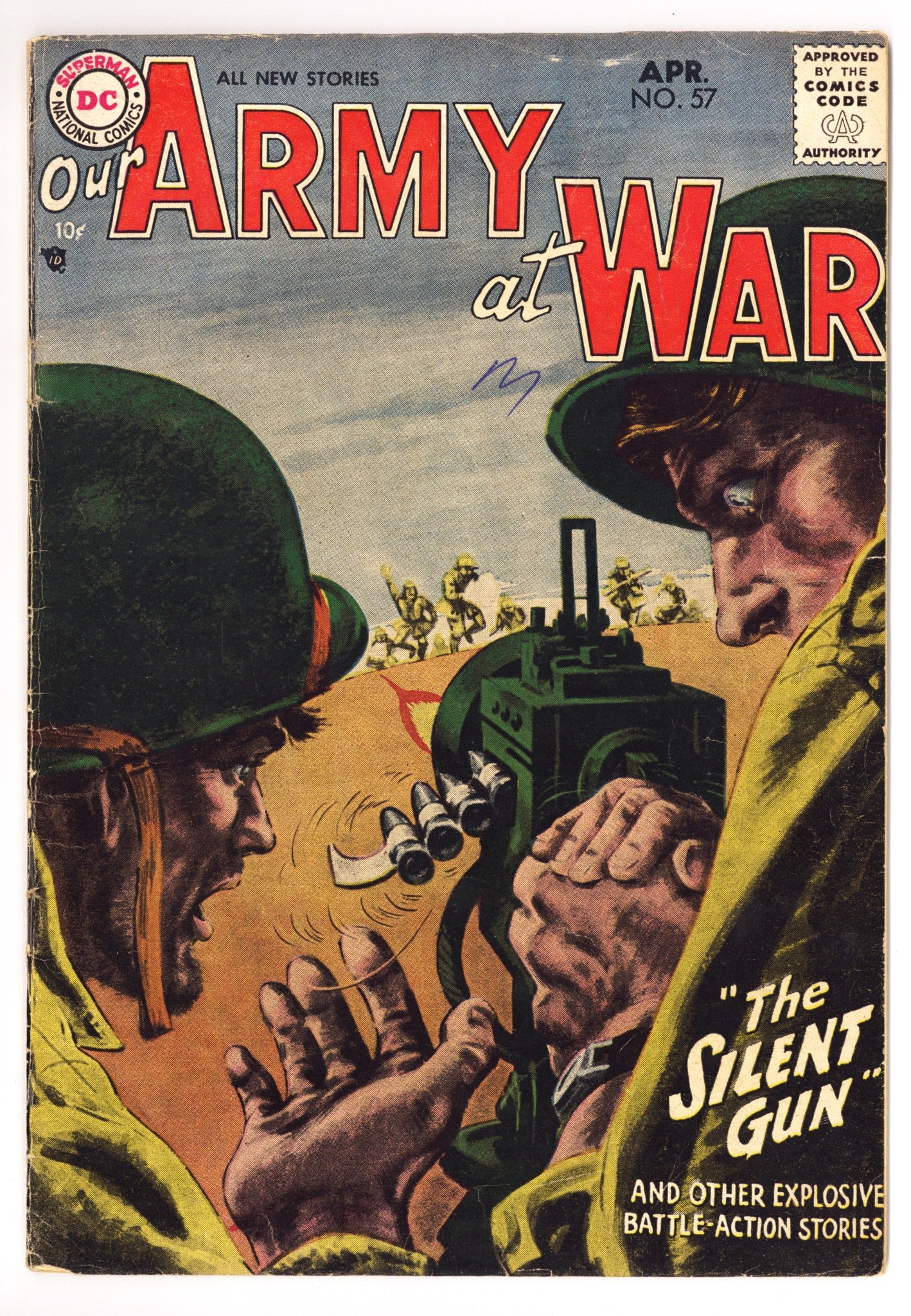 Our Army at War Vol 1 57 GD/VG (3.0) (1957) 