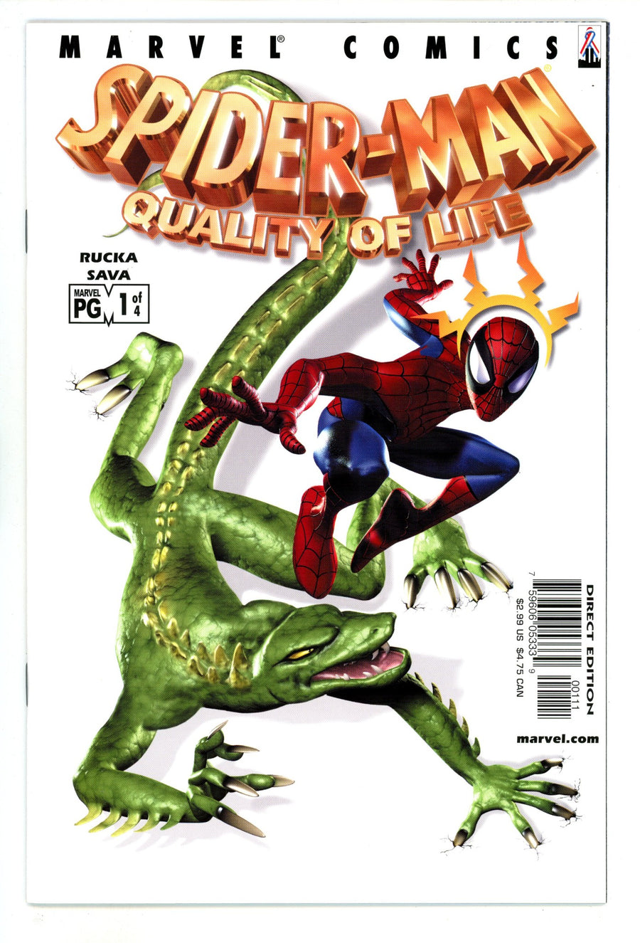 Spider-Man: Quality of Life 1 High Grade (2002) 