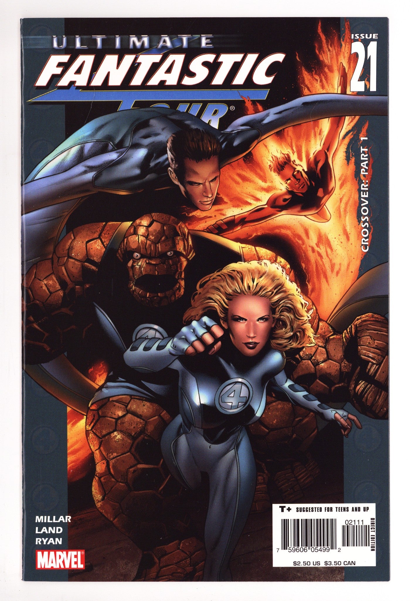Ultimate Fantastic Four 21 VF/NM (9.0) (2005) 