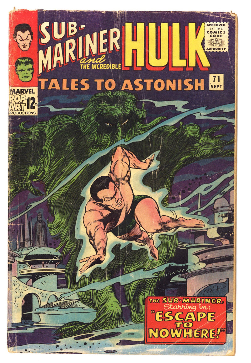 Tales to Astonish Vol 1 71 GD/VG (3.0) (1965) 