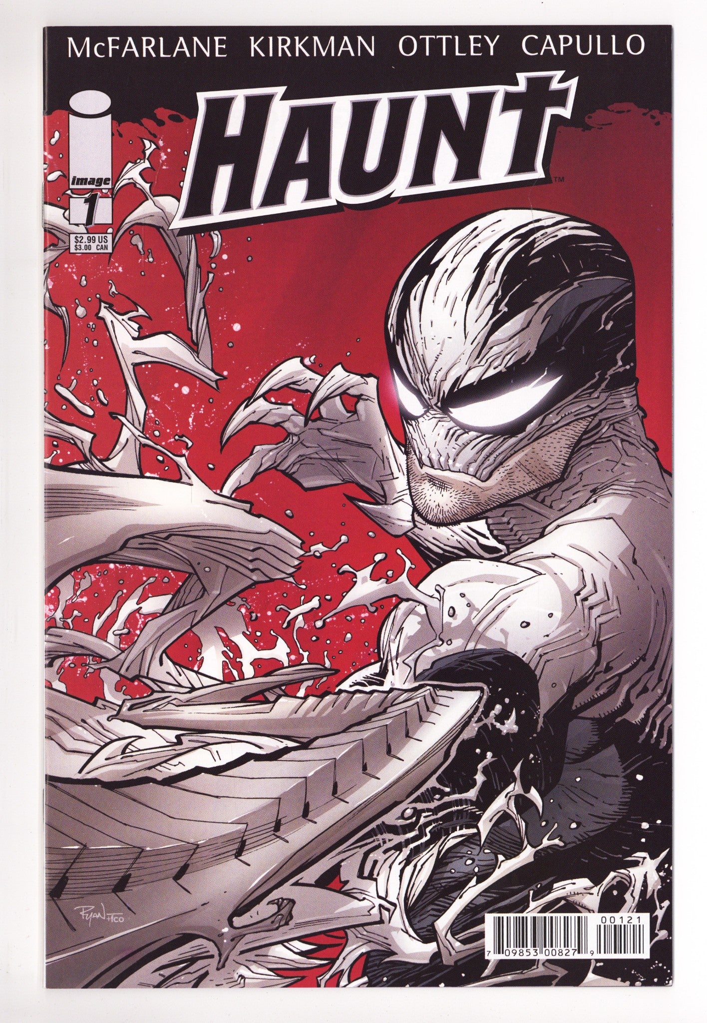 Haunt 1 NM- (9.2) (2009) Ottley Incentive Variant 