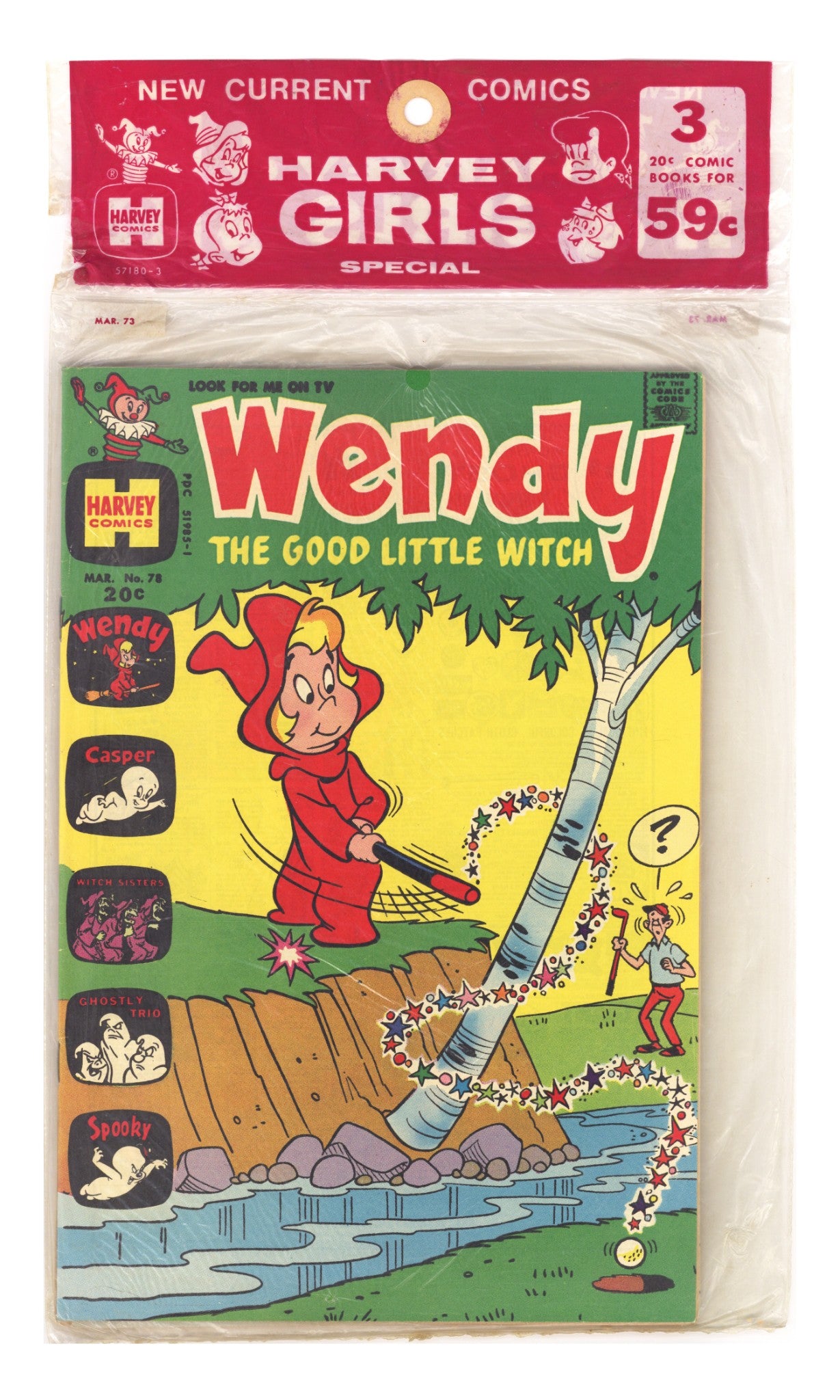 Harvey Girls Special 3 Pack MAR-73 New, Sealed (1973) 