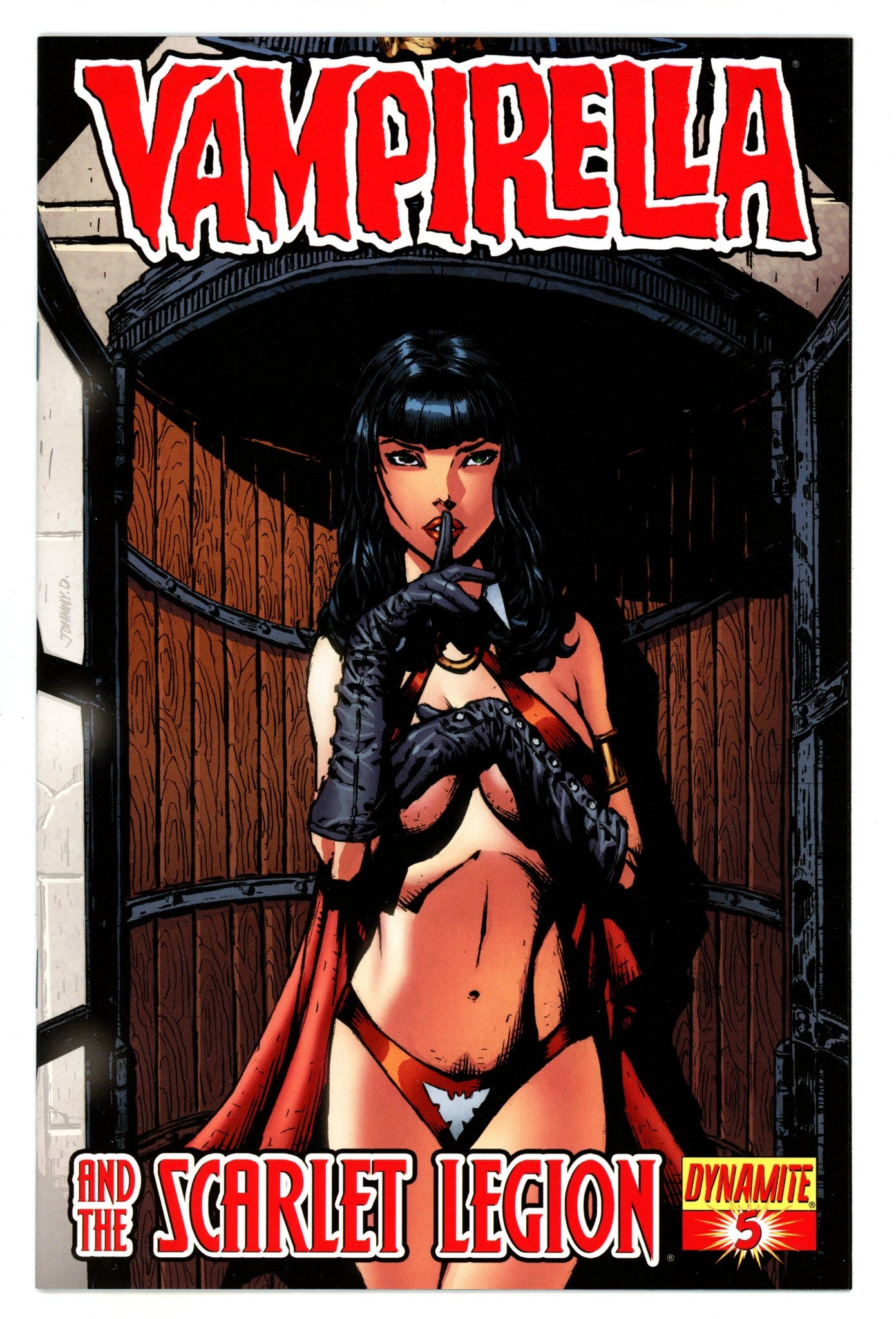 Vampirella and the Scarlet Legion 5 High Grade (2011) Desjardins Variant 