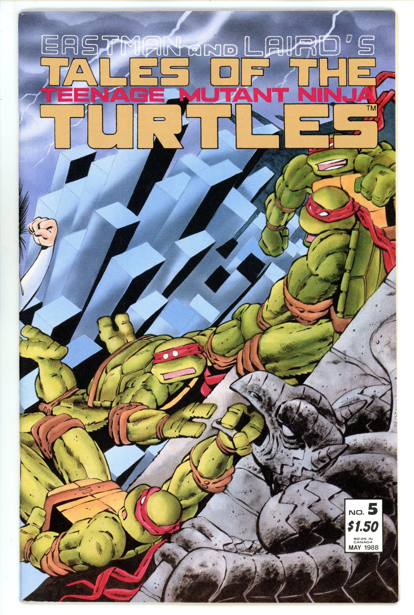 Tales of the Teenage Mutant Ninja Turtles 5 VF- (7.5) (1988) 