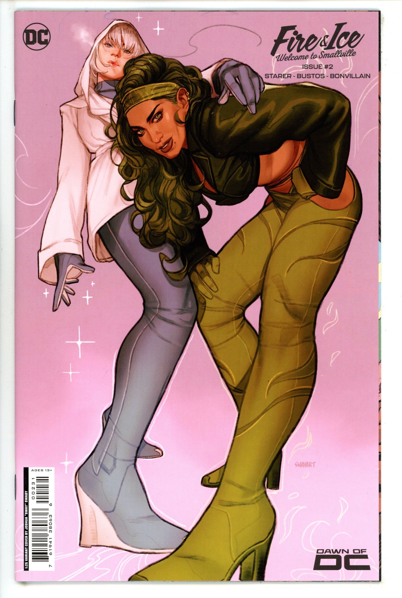 Fire & Ice: Welcome to Smallville 2 Swaby Incentive Variant NM- (2023)
