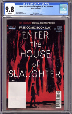 Enter the House of Slaughter Free Comic Book Day 2021 [nn] CGC 9.8 (NM/M) (2021)