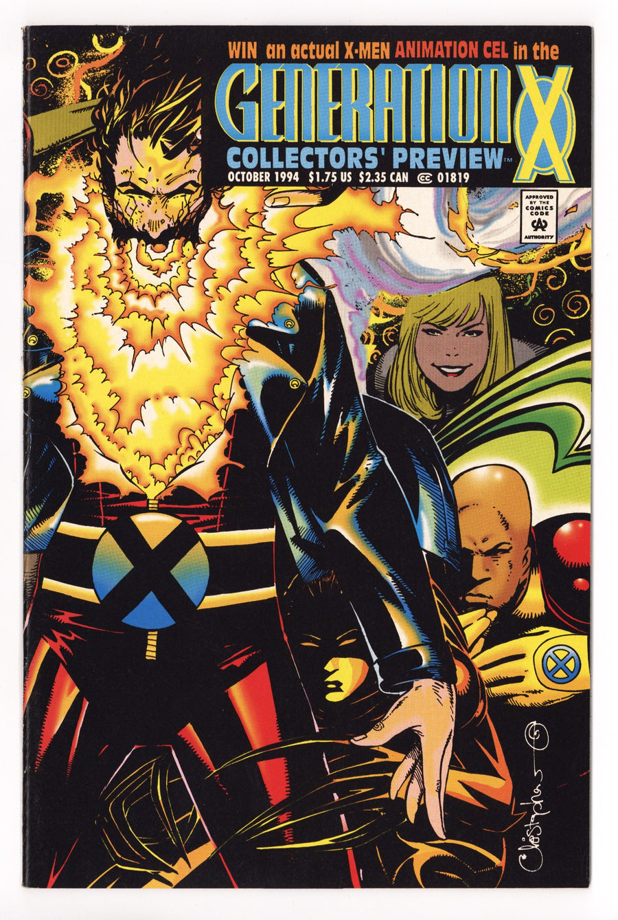 Generation X Collectors' Preview 1 High Grade (1994) 