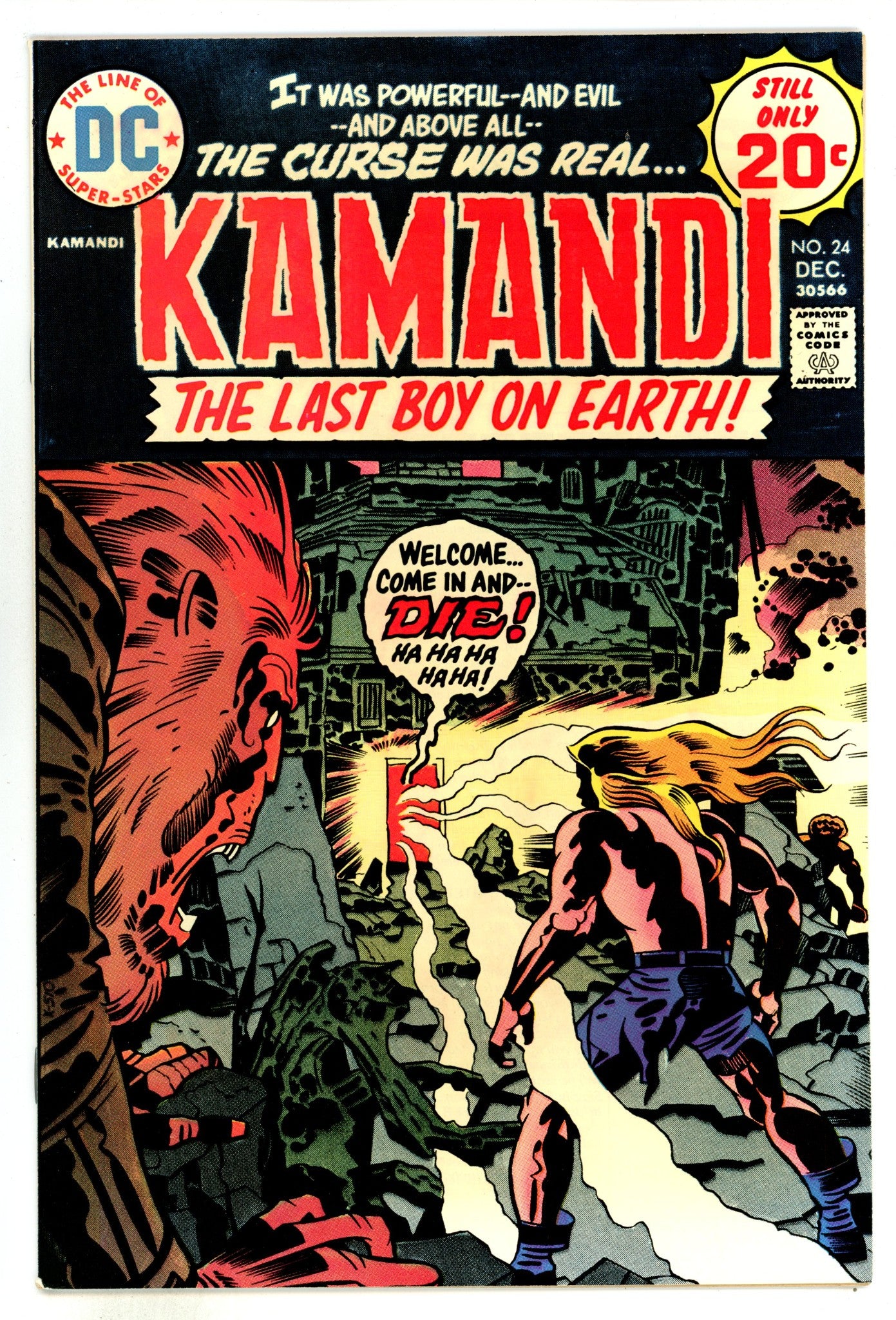 Kamandi, the Last Boy on Earth 24 VF/NM (9.0) (1974) 