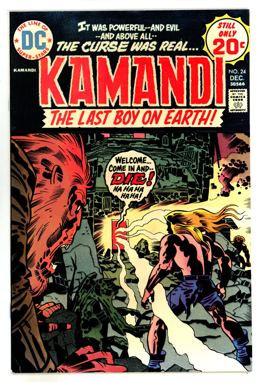 Kamandi, the Last Boy on Earth 24 VF/NM (9.0) (1974) 