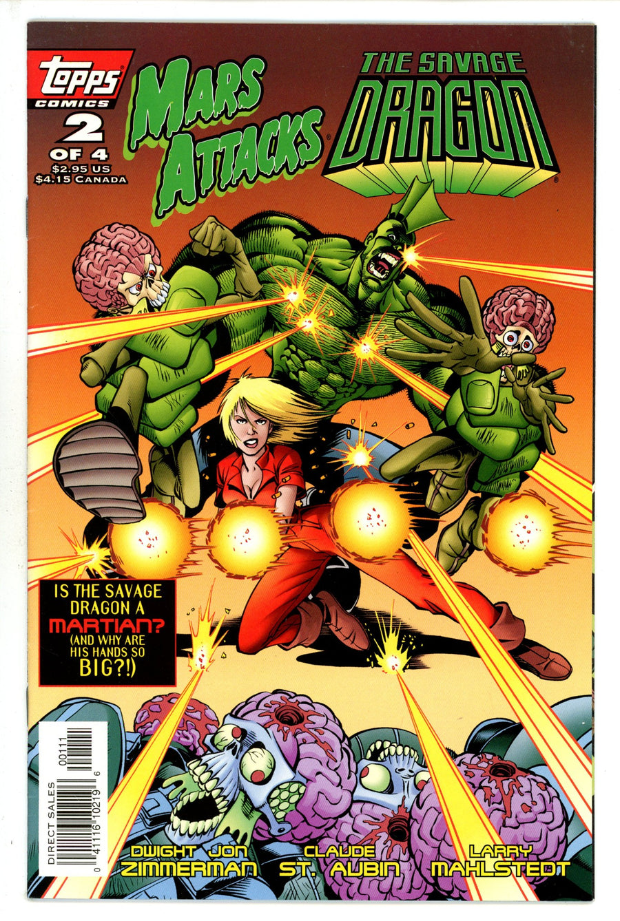 Mars Attacks The Savage Dragon 2 (1997)