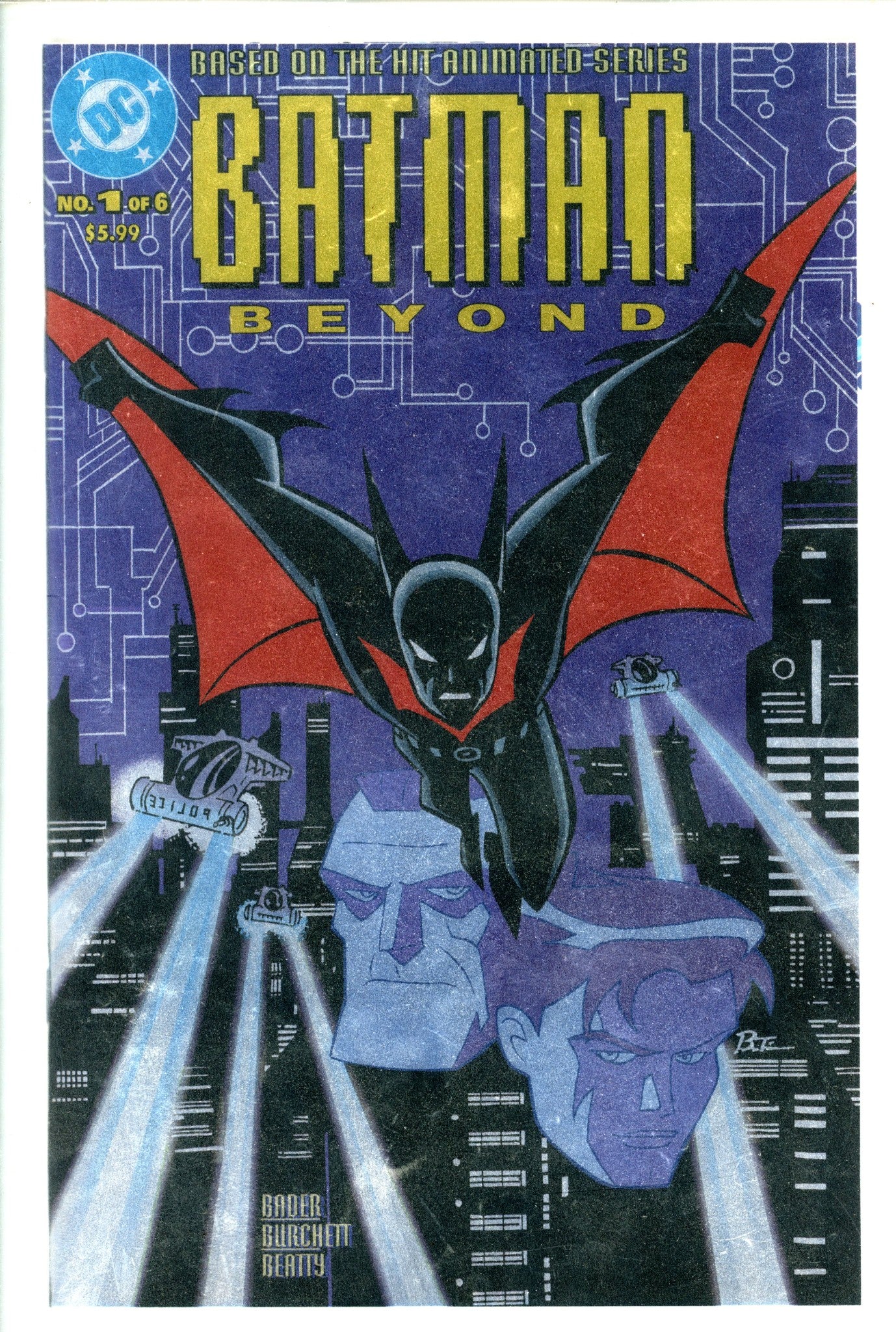 Batman Beyond Vol 1 1 Timm Facsimile Foil Variant (2024)