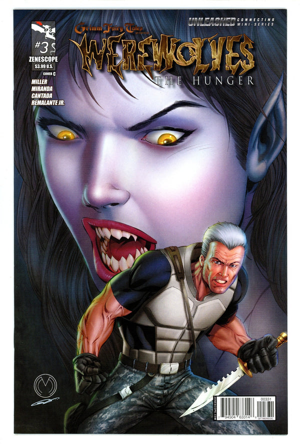 Grimm Fairy Tales Presents Werewolves: The Hunger 3 High Grade (2013) Mychaels Variant