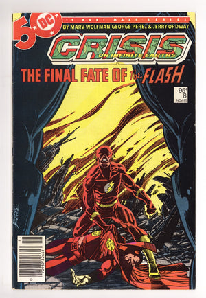 Crisis on Infinite Earths 8 VG/FN (5.0) (1985) Canadian Price Variant