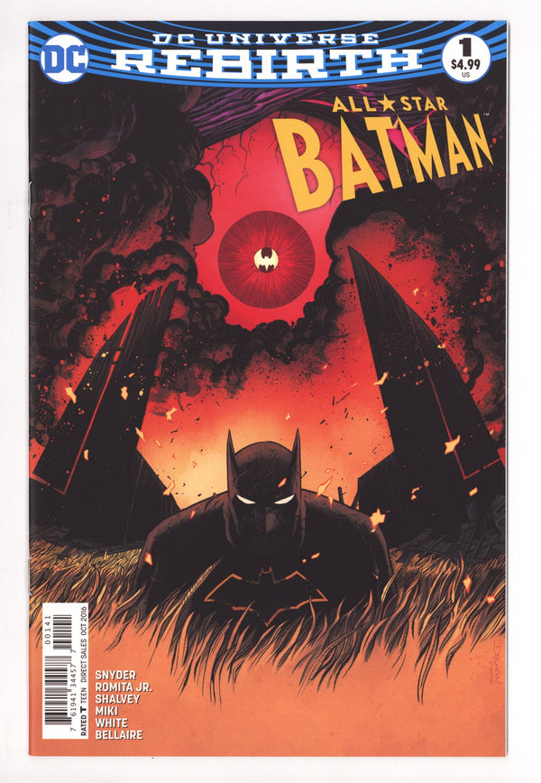 All Star Batman 1 High Grade (2016) Shalvey Variant