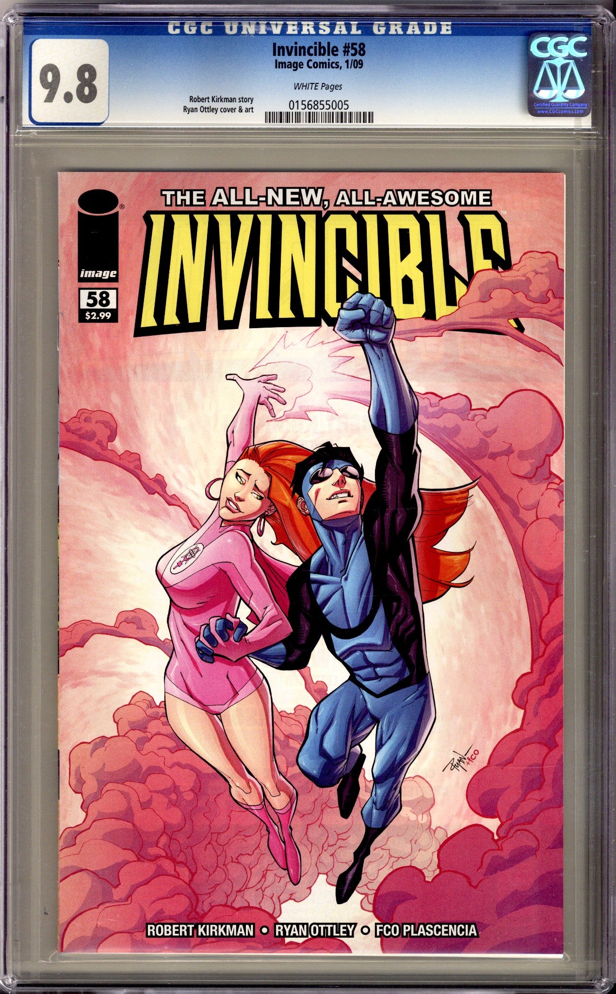 Invincible 58 CGC 9.8 (NM/M) (2009) 