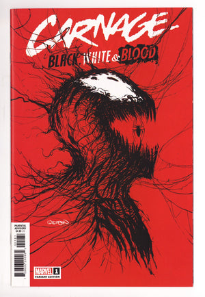 Carnage: Black, White & Blood 1 High Grade (2021) Gleason Variant