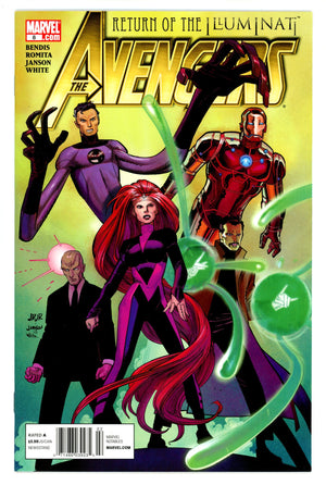 Avengers Vol 4 8 NM- (9.2) (2011) Newsstand